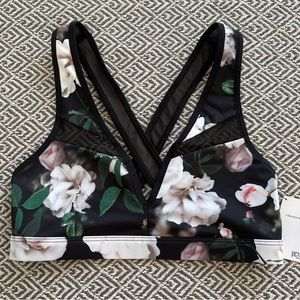 Victoria’s Secret XS Floral Sports Bra Brand New w/ Tags